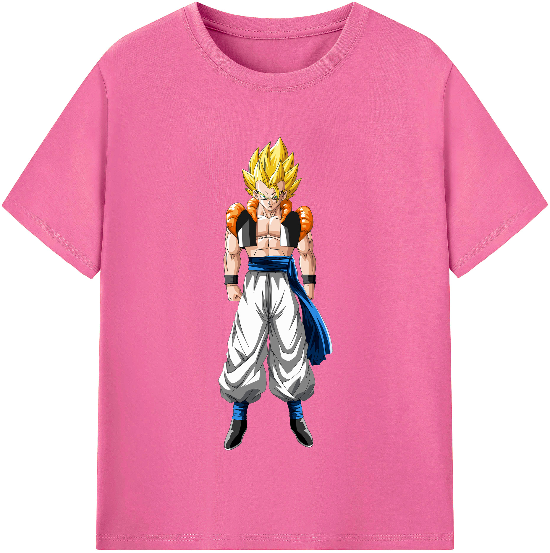 （画像用） ドラゴンボール ベジータ四世（Bejīta Yonsei）DRAGON BALL Vegeta IV レディースカジュアルプリントTシャツ（綿100％）